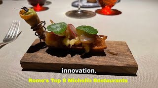 EP 50 Full Length Our Top 9 Rome Michelin Restaurants Where Am I [upl. by Eel]