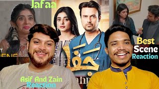 🇮🇳 Indian Reaction On Jafaa Best Scene  Usman Mukhtar  Sehar Khan [upl. by Acyre]