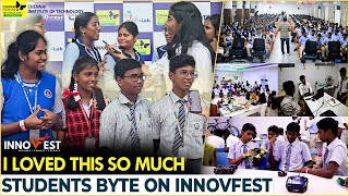 I LOVED THIS SO MUCH IN CIT says school students  Innovest 2024  Chennai Institute of Technology [upl. by Mahtal]