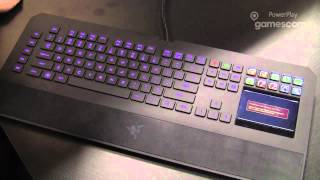 Razer Deathstalker Ultimate Handson  GamesCom 2012 [upl. by Tace]