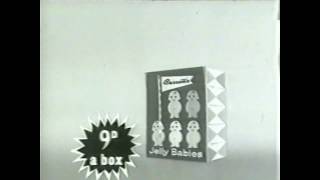 Bassetts Jelly Babies TV Commercial 1960 [upl. by Dowell]