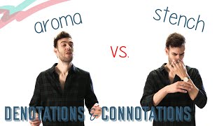 DENOTATIONS amp CONNOTATIONS  English Lesson [upl. by Heydon962]