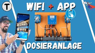 WiFi App gesteuerte Chlor und pHDosieranlage TomTuT Poolheld [upl. by Bathsheba]