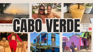 MY FIRST TIME IN CABO VERDE SAL ISLANDTRAVEL VLOG [upl. by Sande]