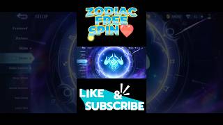 Zodiac Mlbb event free Skinmlbb mlbbshorts zodiacskin [upl. by Ahcrop]