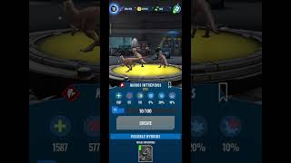 new one moros intrepidus 😈 plz subscribe my channel🙏gameshorts shorts jurassicworldalive youtube [upl. by Otinauj]