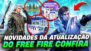 10 NOVIDADES DA ATUALIZAÇÃO DO FREE FIRE EM DEZEMBRO DE 2024 [upl. by Grote879]