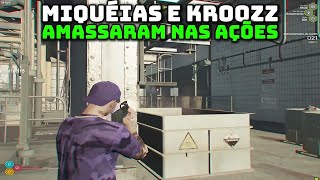 VISÃO DO KROOZZ E MIQUÉIAS AMASSANDO NAS AÇÕES CONTRA POLICIA [upl. by Sirromaj]