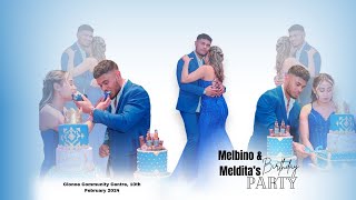 MELBINO amp MELDITAS BIRTHDAY PARTY  Clonoe community Centre 10th February 2024 part 2 [upl. by Yendirb601]