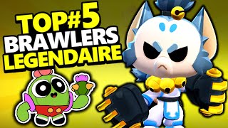 LES MEILLEURS LEGENDAIRES de la META actuelle  Brawl Stars [upl. by Parthinia]