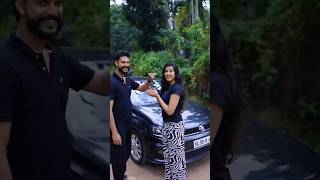 Birthday surprise 😍❤️ New car gift 😍❤️ youtubeshorts couplegoals [upl. by Rosy]