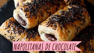 DELICIOSAS NAPOLITANAS DE CHOCOLATE SÚPER FÁCILES DE HACER [upl. by Ablasor641]