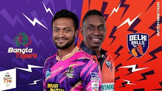 Match 19 HIGHLIGHTS  Bangla Tigers vs Delhi Bulls  Day 7  Abu Dhabi T10 Season 6 [upl. by Anirbaz447]