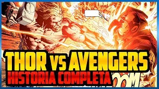 Thor vs Avengers  Cómic Narrado [upl. by Daenis]