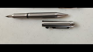 Böker Plus Tactical Fountain Pen Review [upl. by Polak]