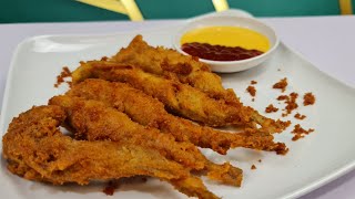 Tips Goreng Ikan Lumek Rangup  Crispy Fried Bombay Duck Fish [upl. by Biamonte]