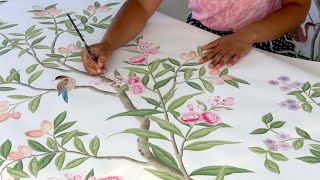 The Making of Chinoiserie Chic Vertical Video  Rebel Walls [upl. by Panthea459]