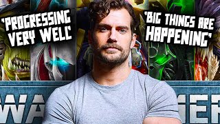 BIG THINGS ARE HAPPENING New 40K Henry Cavill Interview [upl. by Ytteb]