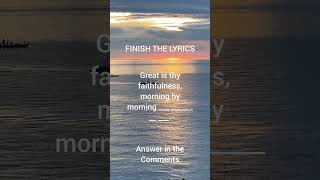 11 Finish the Lyrics [upl. by Aiza]