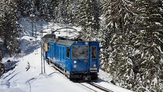 Bayerische Zugspitzbahn  Winterbetrieb 2017 [upl. by Eidarb900]