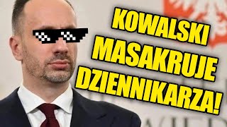 Janusz Kowalski MASAKRUJE lewackiego dziennikarza [upl. by Pathe603]