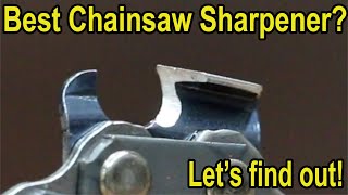 Which Chainsaw Sharpener is Best Lets find out Stihl Granberg Chicago Electric Oregon [upl. by Geralda]