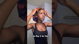 Defined 4c Curls 4chair naturalhairstyles 4c hairtutorial 4ccurls curldefinition [upl. by Mullen]