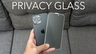 iPhone 16 Pro  Privacy Glass Matt amp Glänzend im Test [upl. by Drol434]