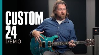 The Custom 24  Demo  PRS Guitars [upl. by Peatroy831]