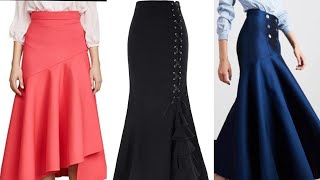 Hottest Plated Midi Skirtspencil bodycon skirthigh waisted button skirts outfits for busy womens [upl. by Gwyneth]