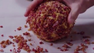 Bacon Cheese Ball Appetizer Recipe [upl. by Gregorius]