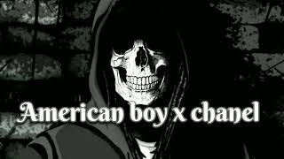 American boy x Chanel   Slowed  reverb  song [upl. by Bogey175]