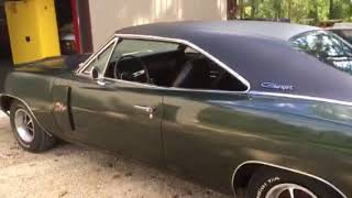 1970 Dodge Charger RT 440 4 speed start up [upl. by Shaeffer658]