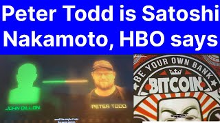 HBO says Peter Todd is Satoshi Nakamoto [upl. by Cassady]