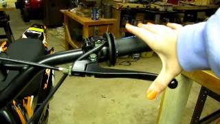 Fixing A Sticky Pit Bike Clutch [upl. by Anide22]