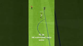 FC 24  Jak wykonywać rzuty wolne fc24 fifa24 [upl. by Enyamart]