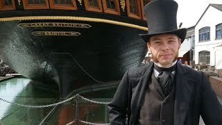 Mr Brunel tells the story of the ss Great Britain  and how she started as a joke [upl. by Ahsotan]