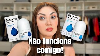 Perspirex Strong e Perspirex Original Funciona pra Bromidrose Pq preciso tirar o produto Respondi [upl. by Keldah268]