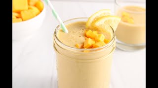 Oat milk mango smoothie [upl. by Dunaville]