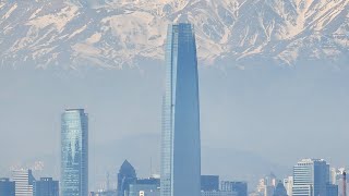 Winter day in Santiago Chile Higher and higher [upl. by Torosian]