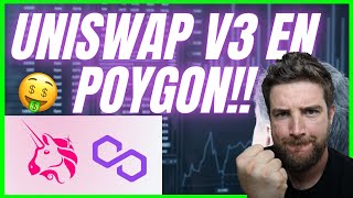 Como aportar liquidez en Uniswap V3 en Polygon 🚀 [upl. by Avivah]