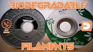 Biodegradable filaments for 3D Printing [upl. by Bobbee]