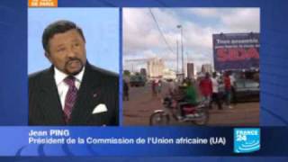 Jean Ping président de lUA  Talk De Paris  France24 [upl. by Eilsehc]