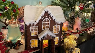 How to make gingerbread house from scratch [upl. by Aekahs]