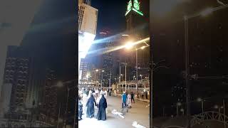 Makkah clock tower lightning youtubeshorts [upl. by Angelle874]