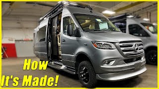 IN DEPTH FACTORY TOUR From Chassis To Luxury Class B Motorhome At Midwest Automotive Designs [upl. by Eremaj]