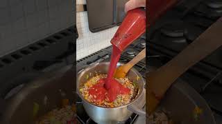 Spaghetti Bolognese food cooking viral [upl. by Giraud]