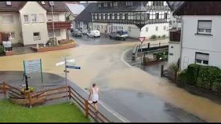 Unwetter in Meeder [upl. by Novej]