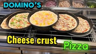 Special Pizza CheeseCrust Show😍 POV Domino’s [upl. by Noffets743]