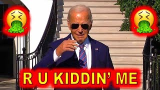 OMG Joe Biden JUST Said the Most Disrespectful Thing Ever Leaving the White House [upl. by Candless]